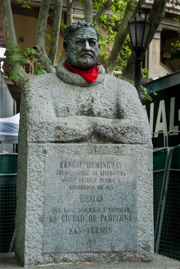 Ernst Hemingway Pamplona San Fermin